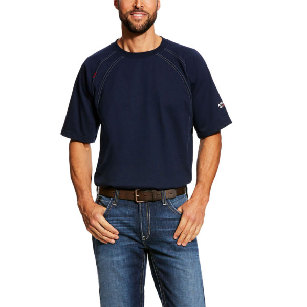 10025370 | Ariat FR Work Crew T-Shirt